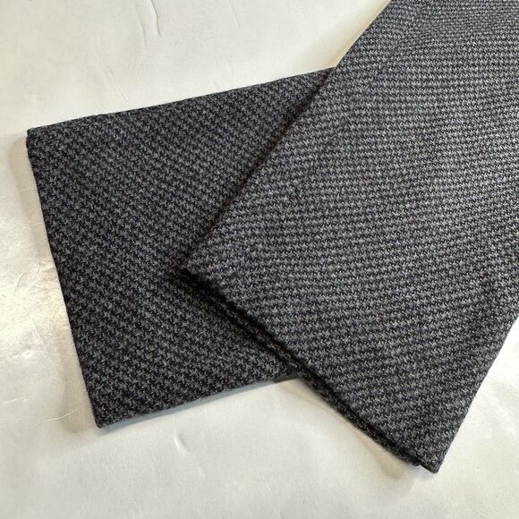 J Jill Ponte Knit Leggings Sz Medium Gray Houndstooth Pull On Stretch Pants - Picture 9 of 10